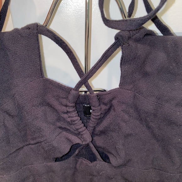 Pacsun Mini Black Halter Sundress - Picture 4 of 6